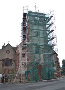 rénovation bâtiment - Eglise Saint-Léon - Allier - Vaudelin