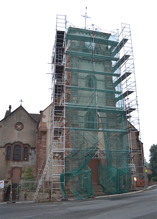 rénovation bâtiment - Eglise Saint-Léon - Allier - Vaudelin